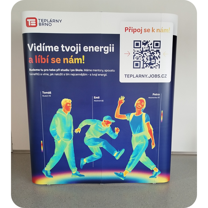 Popup stena referencia